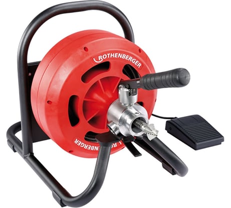 Барабанное устройство для прочистки труб ROTHENBERGER RODRUM S 10 со спиралью 10мм/10м, ЕС 1000001256