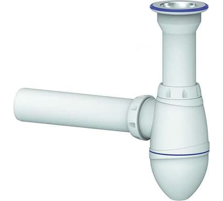 Сифон Unicorn А110 1 1/2х40 литой выпуск, с трубой 40х40 533235