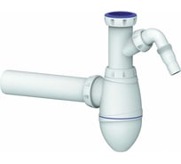 Сифон Unicorn А510V 1 1/2х40  без выпуска, с носиком, с трубой, с переходником 40х32 534484