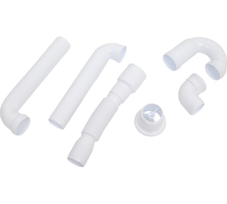 Сифон Unicorn Y315 1 1/2х40  под стиральную машину, прямоточный с гофрой 40х40х50 539529