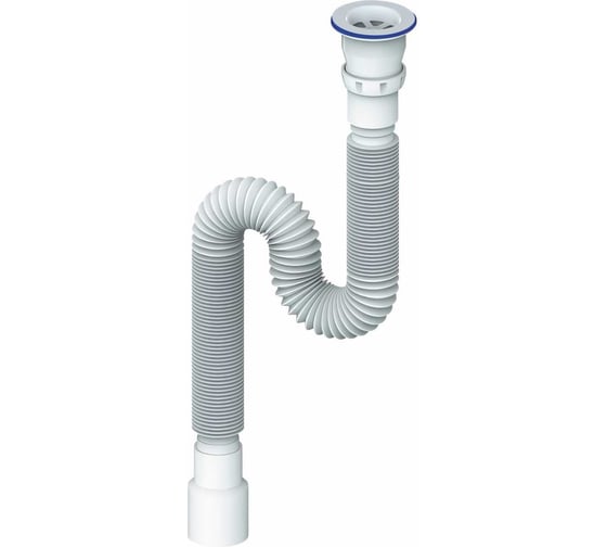 Гофросифон Unicorn 1 1/2", 40х50, 1200 мм D230P 544827