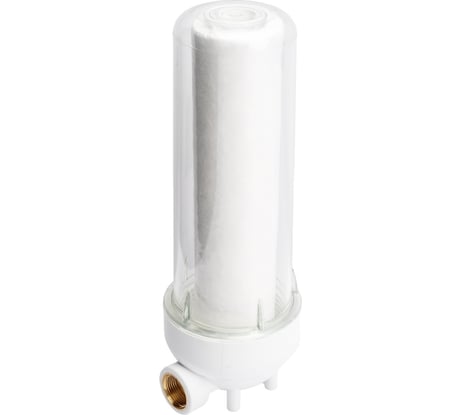 Магистральный фильтр Unicorn 3/4'' для холодной воды, прозрачный 10" KSBP 34 c картриджем PS1005 548224