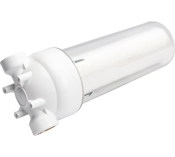 Магистральный фильтр Unicorn 3/4'' для холодной воды, прозрачный 10" KSBP 34 c картриджем PS1005 548224