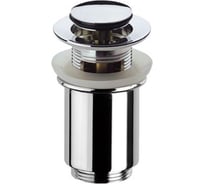 Донный клапан REMER с переливом, 1 1/4, кнопка 906CC114