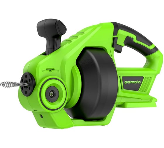 Сантехнический аккумуляторный трос GreenWorks G24DA, 24V, без АКБ и ЗУ 3707307