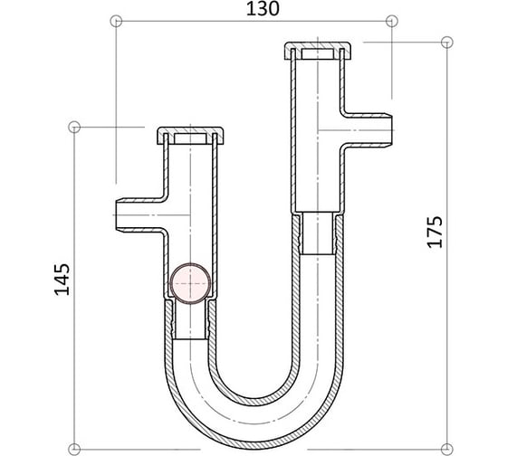 Сифон для кондиционера REXFABER G-34 RG000320