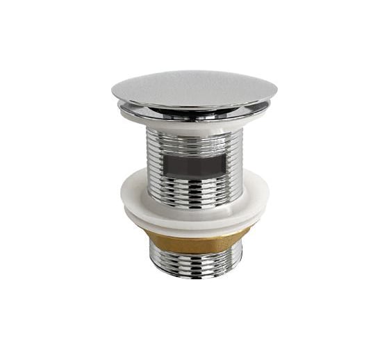 Донный клапан Ceramicanova с накладкой хром с переливом CN2000CHx
