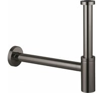 Сифон GROHE 1 1/4" из латуни, цвет темный графит, глянец 28912A00