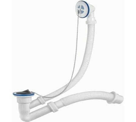 Обвязка для ванны VIRPLAST 1.1/2 Элит с пласт.чашками и гофрой 40/50 100510