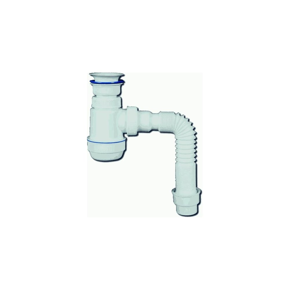 Сифон VIRPLAST МИНИ Элит пласт.выпуск, гофра 40/50 100330 - выгодная ...