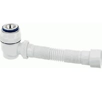 Сифон для поддона VIRPLAST 1.1/2х40мм с гофрой 40/50 L700мм 100920 30986862
