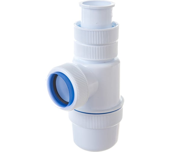 Сифон VIRPLAST Элит 1.1/2х40 без выпуска 100413