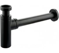 Сифон для раковины KAISER без выпуска Black 958L-Bl