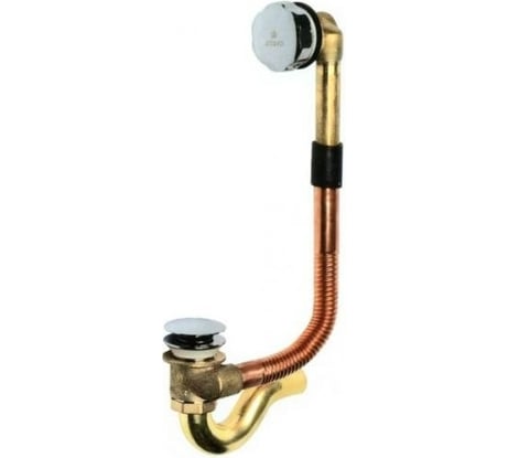 Обвязка для ванны KAISER автомат, латунь, хром 8004