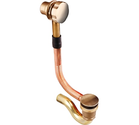 Обвязка для ванны KAISER автомат, латунь бронза 8004An