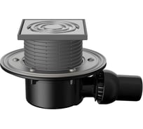 Сливной трап Fachmann регулируемый с гидрозатвором T 520.1 SHsP 125x125 горизонтальный шарнирный 04.078