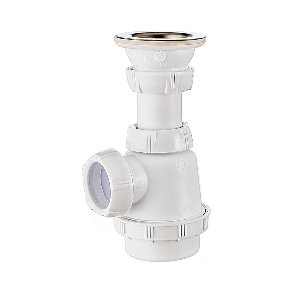 Сифон Wirquin 1 1/4x32 для писсуара, биде и умывальников, с низким ...