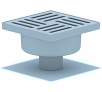 Трап АНИ Пласт вертикальный выпуск 50, решетка 150x150 пласт TA5210