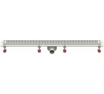 Душевой трап Татполимер ТП-55.1D-700 с горизонтальным выходом, сухой и гидрозатвор 51052