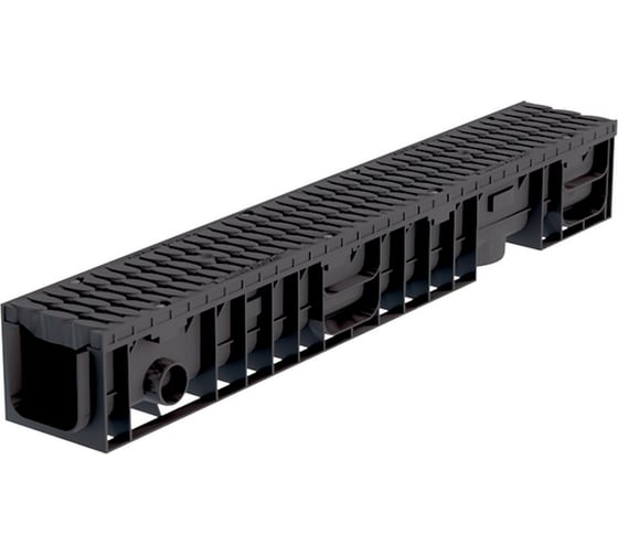 Лоток Aquastok ЛВП Master DN100 H135 B125 1000x148x135 с пластиковой решеткой (комплект) (110131) 549070