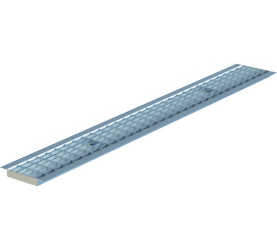 Сварная оцинкованная решетка Aquastok Norma DN100 B125 1000x135x20 (31031B) 549104