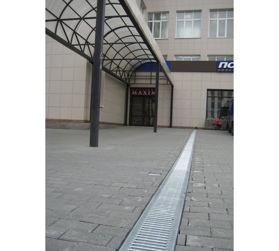 Лоток Aquastok ЛВП Norma DN150 H80 C250 1000x210x80 (11508) 549087