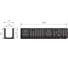 Лоток Aquastok ЛВП Norma DN150 H230 C250 1000x210x230 (11523) 549089 2