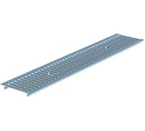 Штампованная оцинкованная решетка Aquastok Norma DN150 А15 1000x197x22 (31541А) 549099
