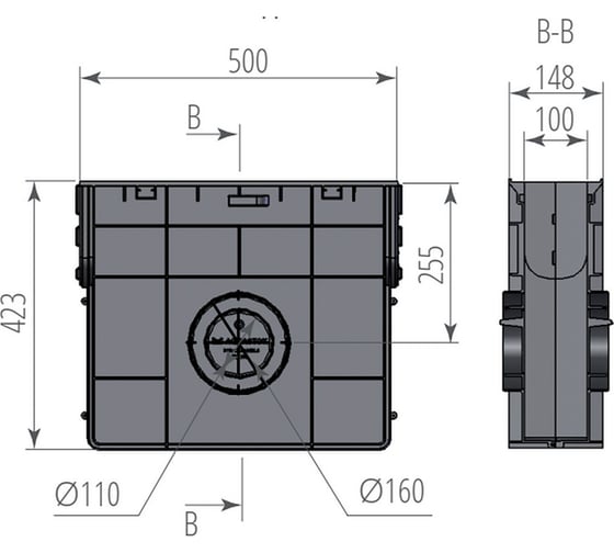 Пескоуловитель Aquastok ПП Norma DN100 C250 (11042) 549093