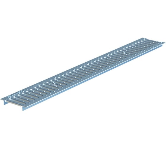 Штампованная оцинкованная решетка Aquastok Norma DN100 А15 1000x135x22 (31041А) 549098