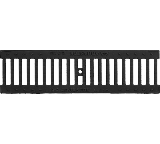 Чугунная решетка Aquastok щелевая Norma DN100 C250 500x136x15 (31013C) 549109