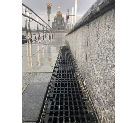 Чугунная решетка Aquastok ячеистая Norma DN200 C250 500x245x21 (32023C) 549115