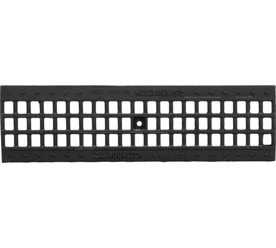 Чугунная решетка Aquastok ячеистая Norma DN100 C250 500x136x15 (31023C) 549113