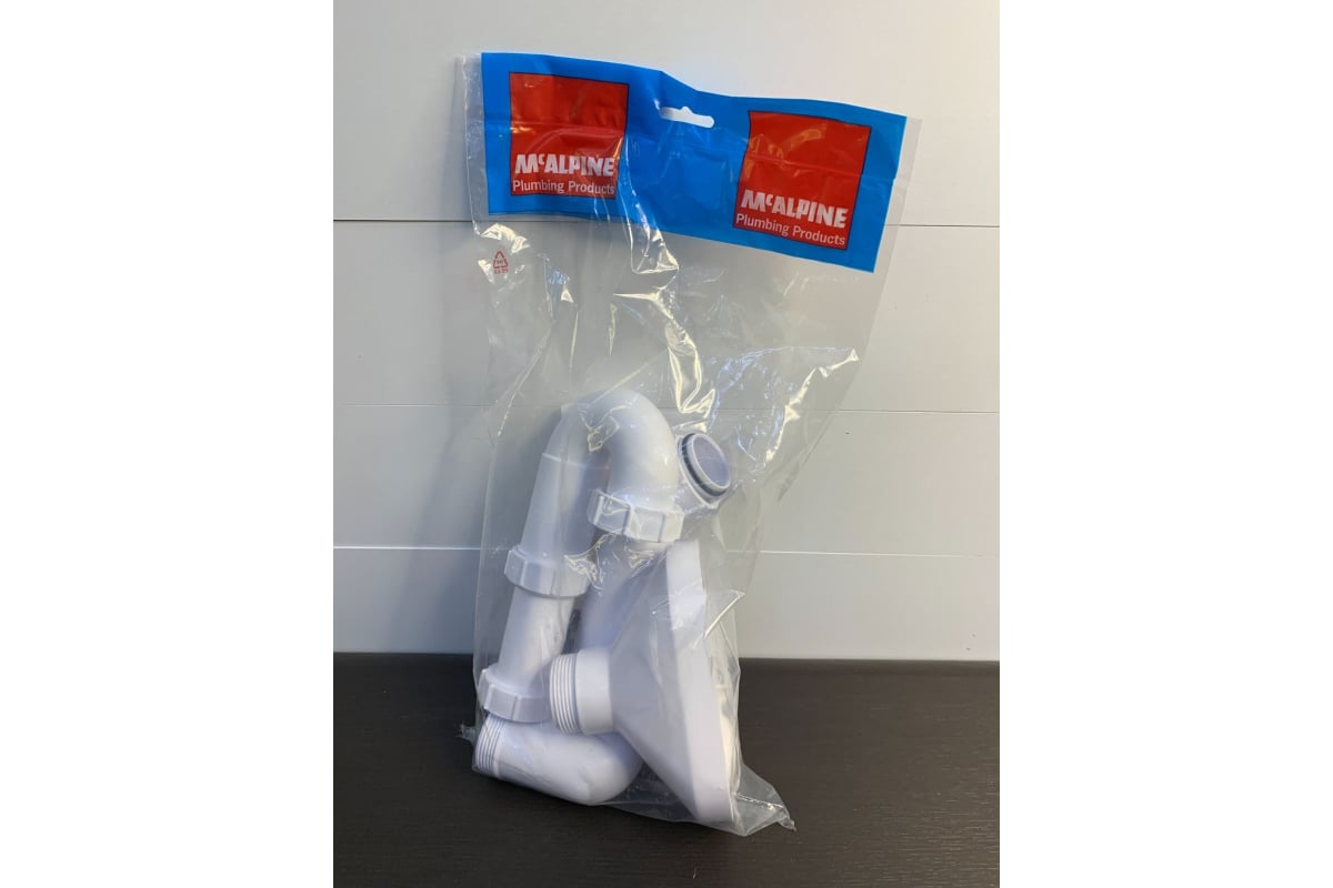 Воронка McAlpine с Р/S-обр.сифоном ф40-50 и крепежом к стене HC8-FUN ...