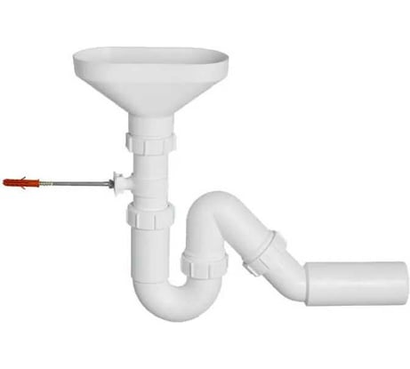 Воронка McAlpine с Р/S-обр.сифоном ф40-50 и крепежом к стене HC8-FUN