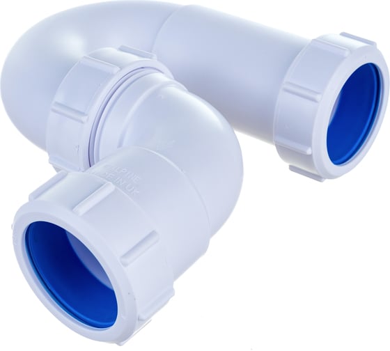 Сифон McAlpine без выпуска d40-40/40 P-образный 5255