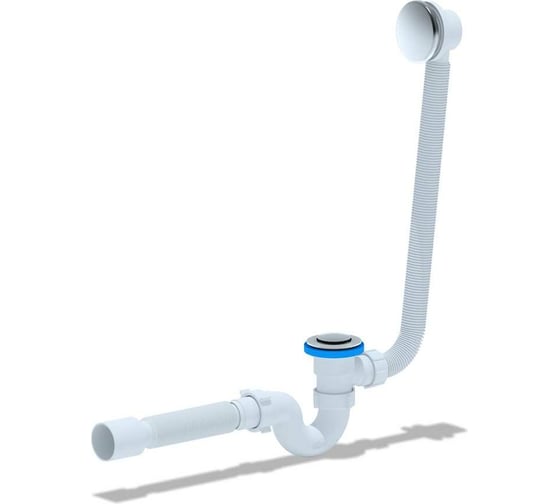 Сифон для ванны АНИ пласт 1 1/2"х40 EC155 1