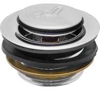 Донный клапан для ванны и душевого поддона MasterProf 1.1/2", клик-клак с быстрой очисткой, 42 мм ИС.110597