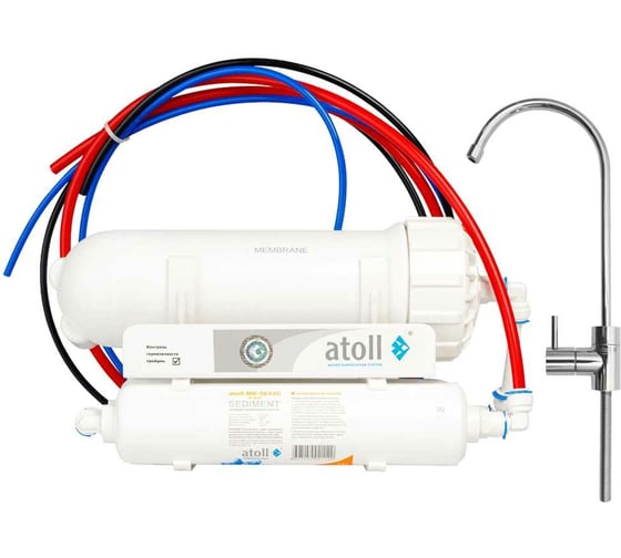 Прямоточная система обратного осмоса Atoll Shuttle A-3500 STDA ATEFDR082 - выгодная цена, отзывы, характеристики, фото - купить в Москве и РФ