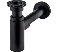 Сифон для раковин Wirquin  “LINEIS” с выпуском, отв. с декоративной розеткой, латунь  30987099