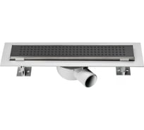 Душевой лоток VINCEA SAY OPTIMA 80 см, матовый черный SAY.601.80.B.M.S.PITI