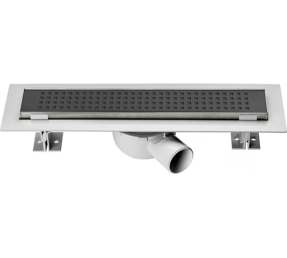 Душевой лоток VINCEA SAY OPTIMA 80 см, матовый черный SAY.601.80.B.M.S.PITI 1