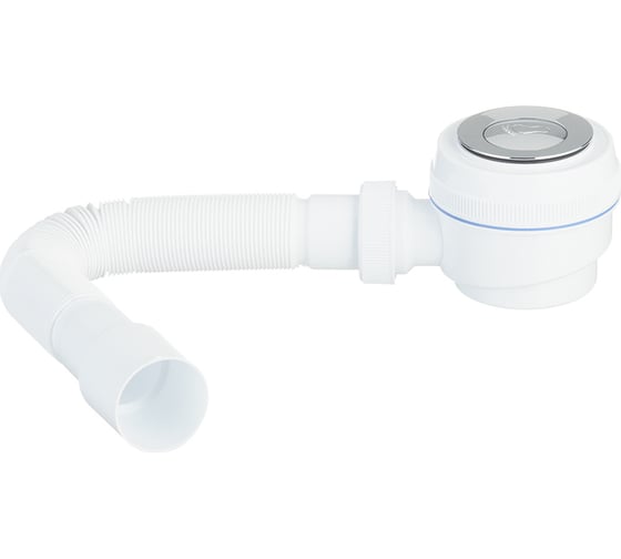 Сифон для душевого поддона VIRPLAST клик-клак, с отверстием слива 50 мм 30987090