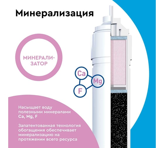 Фильтр обратного осмоса Барьер профи осмо 100 м (исп. лайт) с минерализатором Н152Р06