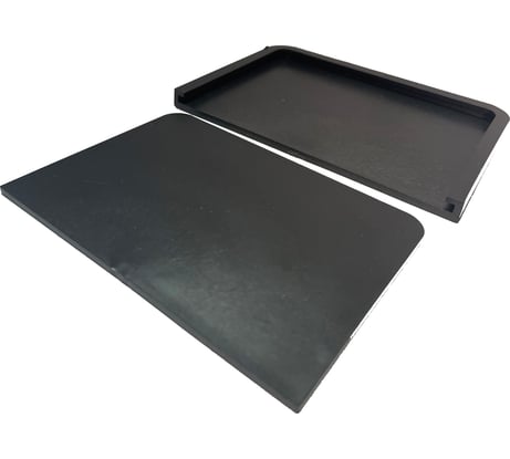 Торцевая заглушка для лотка водоотводного 1000x115x96 мм Gidrolica 18063