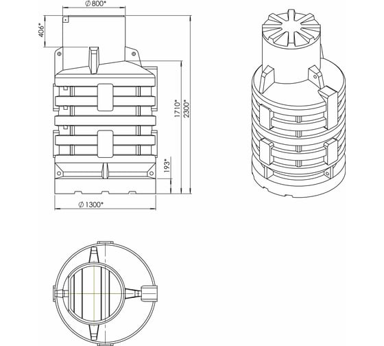 Кессон ПолиТим PT-KS2000