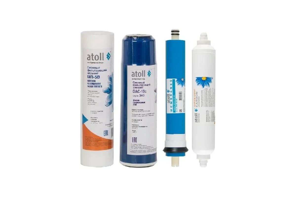 Набор картриджей №101 Atoll Патриот (для атолл A-450 Патриот) ATECRT115 ...