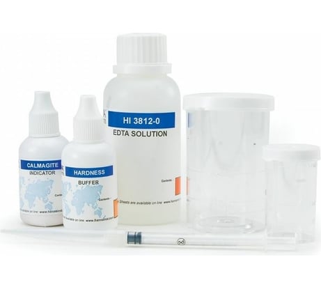 Тест-набор на жесткость HANNA instruments  HI3812 0-30/300 мг/л, 100 тестов HI 3812