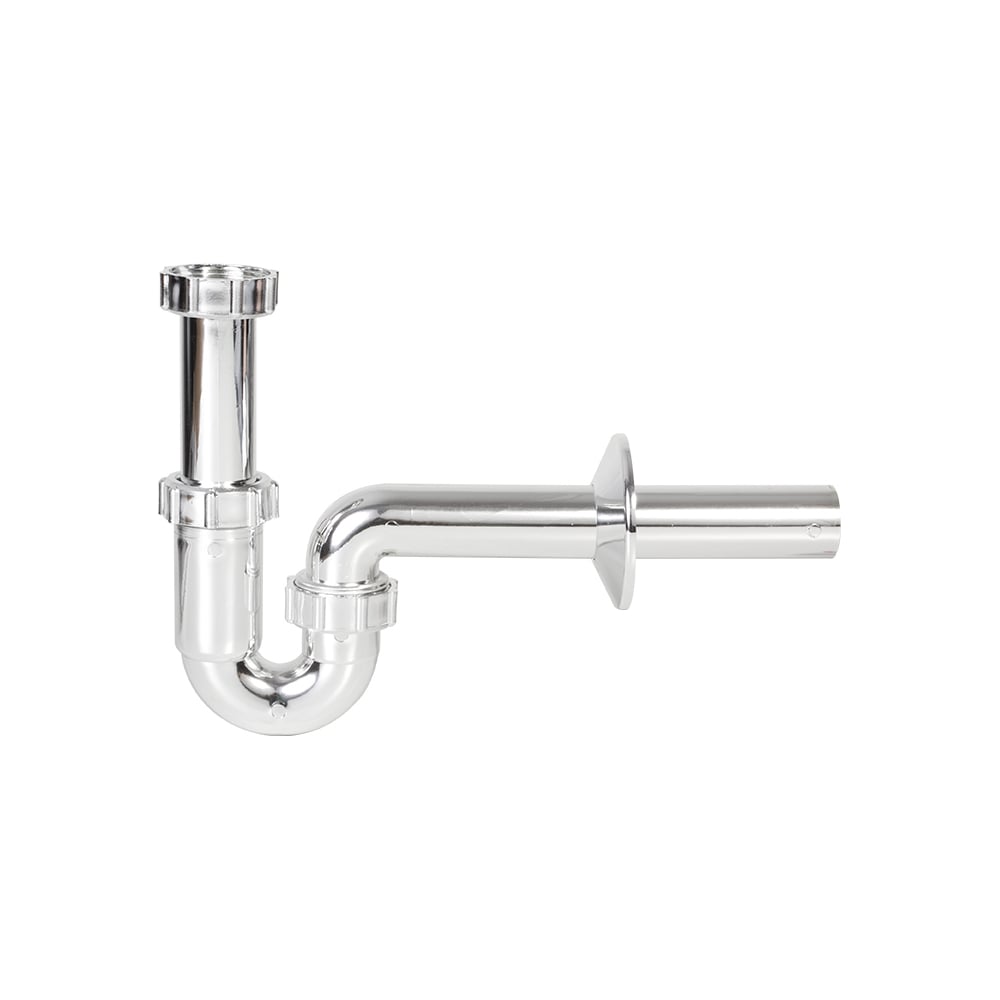 Сифон для раковины STYRON (пластиковый), без водослива, коленный ...