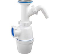 Бутылочный сифон ORIO 1 1/2x40 с одним отводом А-4205